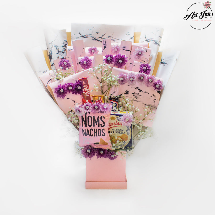 Pink Marble Munchies