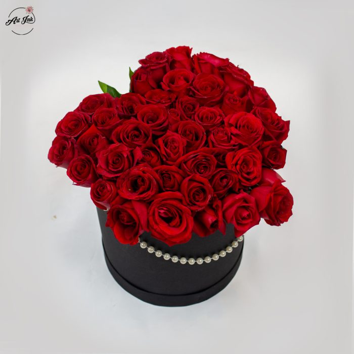 Romantic Red Rose Box