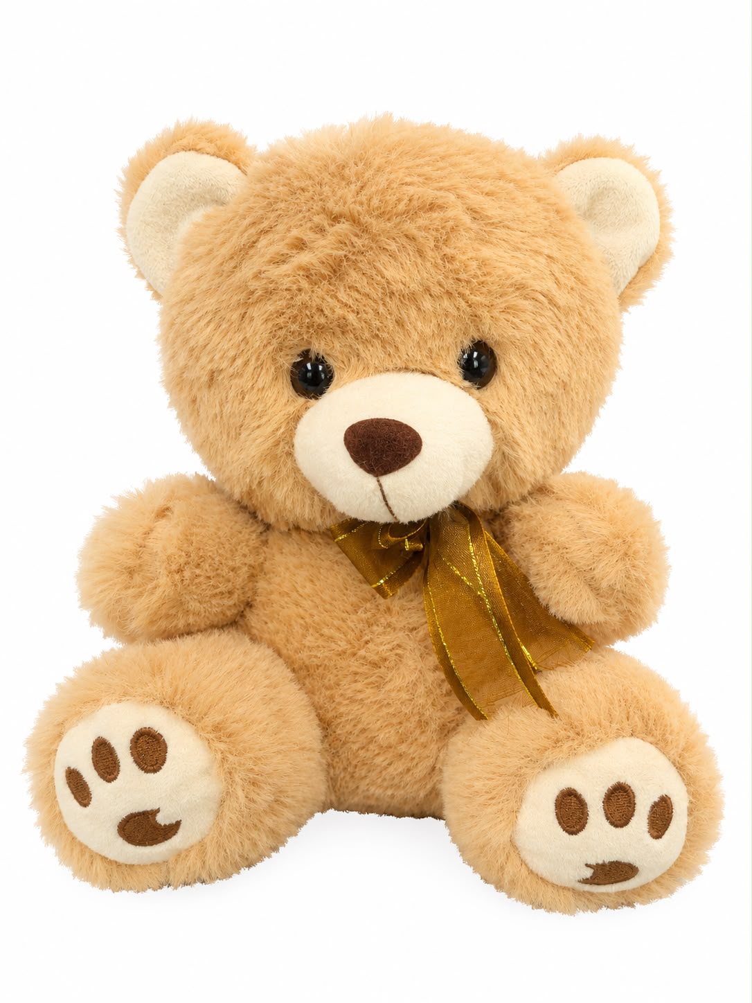 Golden Honey Bear with Paw Prints
