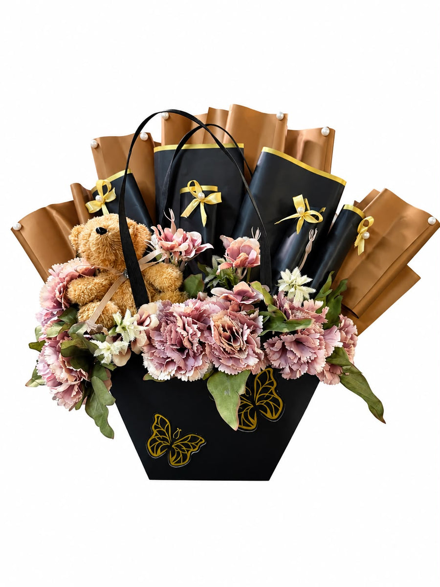 The Golden Charm Gift Basket